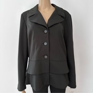 SANDRO Elegant Peplum Hem Blazer